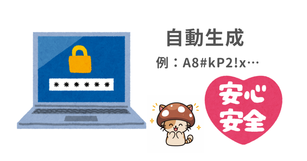 パスワード自動生成